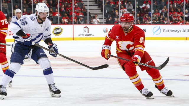 Kucherov’s 6 points, Guentzel’s hat trick leads Tampa Bay Lightning to 8-3 romp over Flames