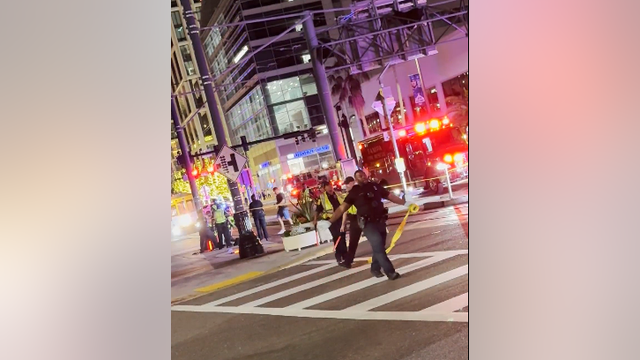 Officer-involved shooting near Sparkman Wharf in downtown Tampa