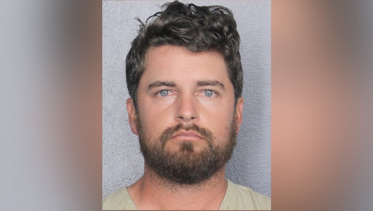 Daniel Riggs is accused of enticing a minor a creating child sexual abuse material Image is courtesy of the Broward County Sheriff's Office.