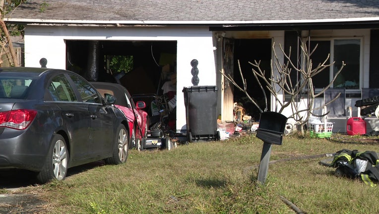 A house fire on 46th Ave. North in Lealman sent a person to the hospital on Thursday morning.