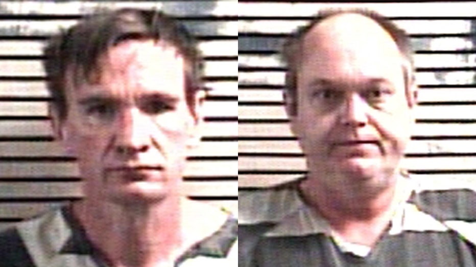 Anthony Mata and Stephen Hornsby mugshots. Image is courtesy of the Holmes County Sheriff's Office.