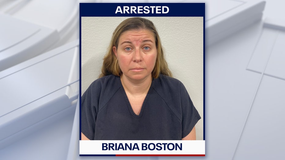 Briana Boston is accused of threatening Blue Cross BlueShield by saying," ‘Delay, deny, depose. You people are next" during a call about her denied medical insurance claim. Image is courtesy of the Polk County Sheriff's Office.