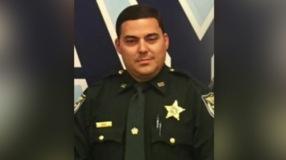 Corporal Elio Diaz was shot and killed during a traffic stop on Sunday. Image is courtesy of Courtesy: Charlotte County Sheriff's Office.