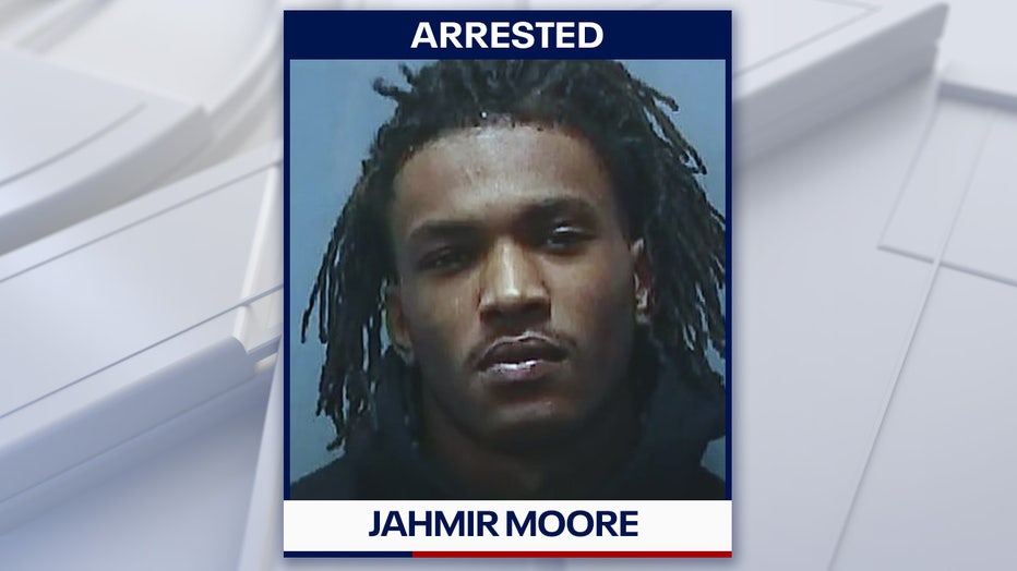 Jahmir Moore mugshot courtesy of the Tampa Police Department. 