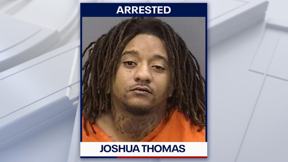 Joshua Thomas mugshot courtesy of the Hillsborough County Sheriff's Office. 