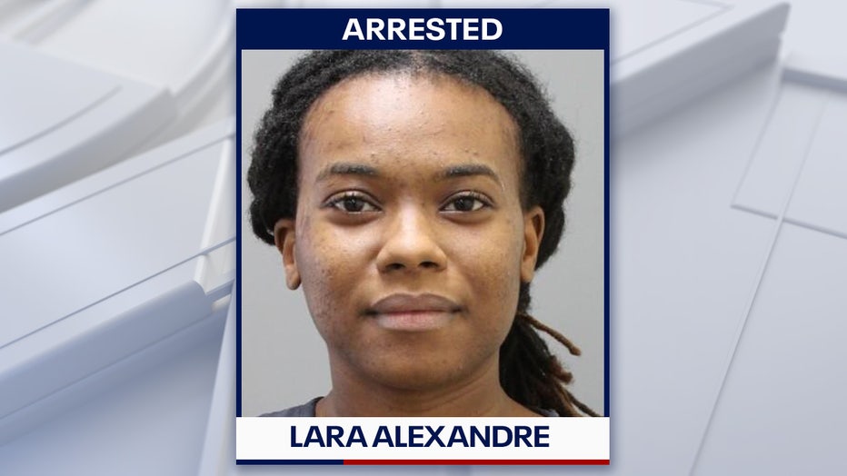 Lara Alexandre mugshot courtesy of the Polk County Sheriff's Office.