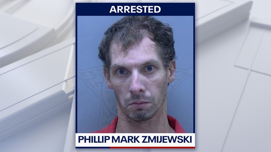 Phillip Mark Zmijewski mugshot courtesy of the Lee County Sheriff's Office.