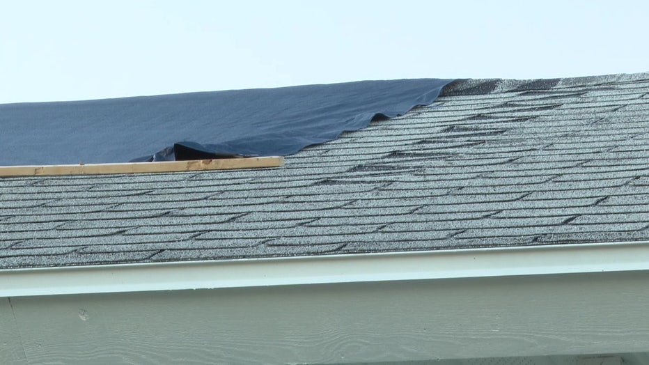 Robinson Ang has been waiting for more than six weeks to get a permit to repair his roof, so his tenants can move back in.