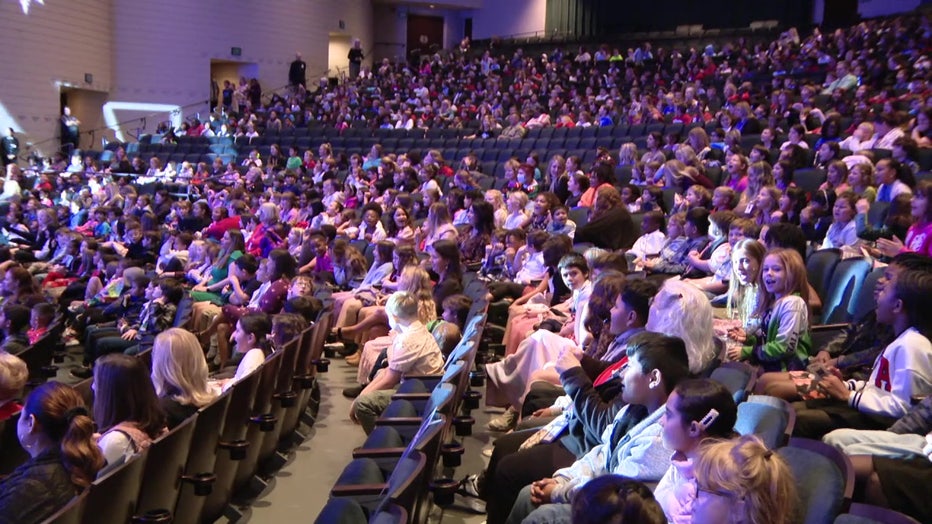 Some of the students who attended the concert may not otherwise have an opportunity to see a live orchestra. 