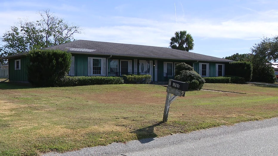 The Bartow home of the Voigt's where the shootings took place.