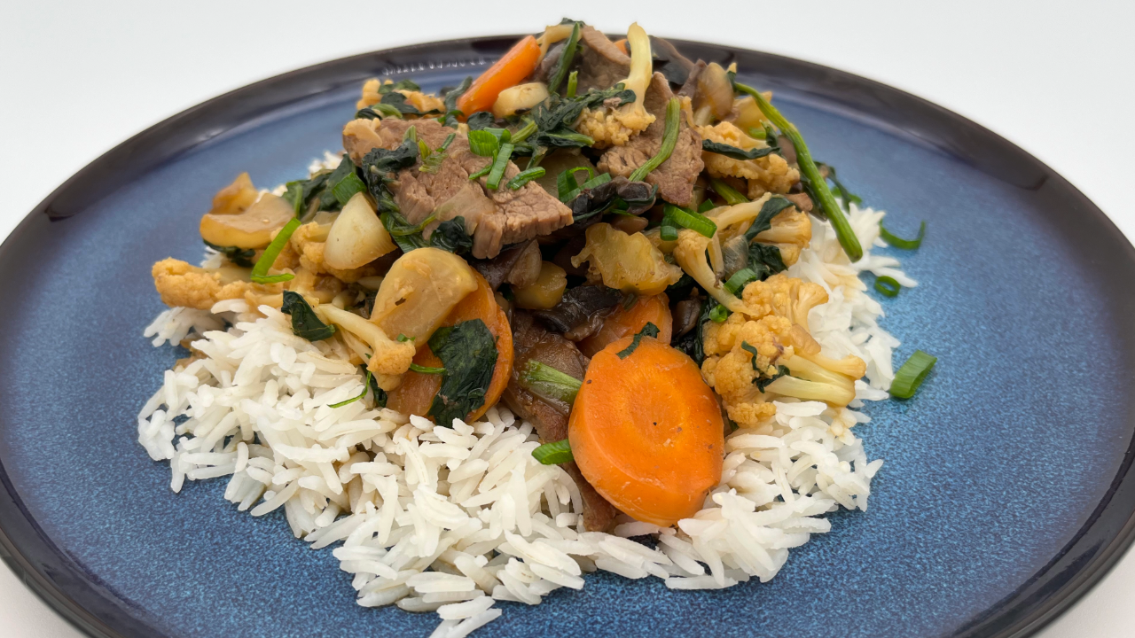 Dinner DeeAs recipe: Steak & Veggie Stir Fry