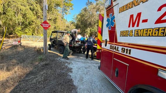 ATV crash at Brooksville off-road area sends one person to the hospital: HCFR