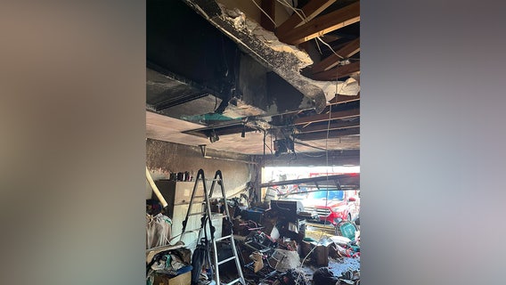 Garage fire displaces Spring Hill family of 5, Red Cross assisting: HCFR