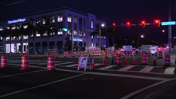 Road closures at busy Tampa intersection to last days after water main break