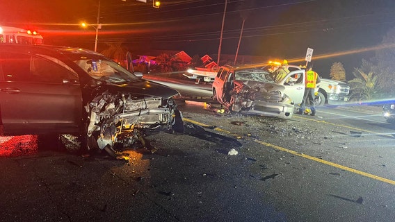 6 hospitalized after crash in Hernando County