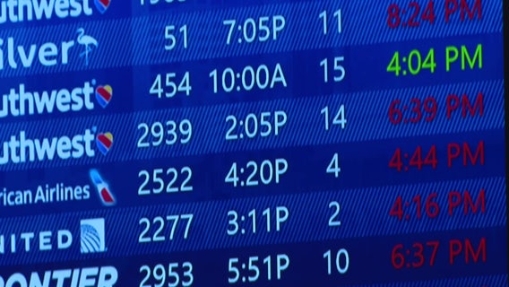 Winter storm causes delays at Tampa International Airport, more than 100 flights affected