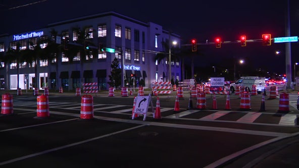 Road closures at busy Tampa intersection to last days after water main break