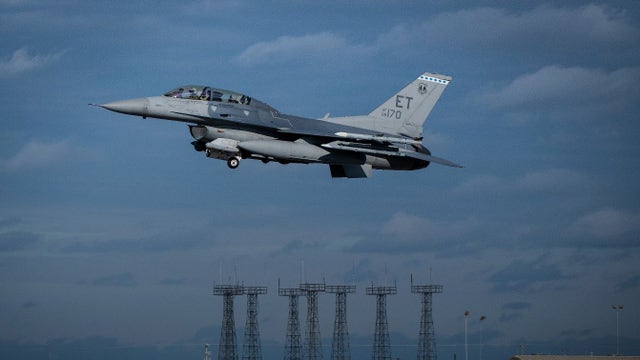 300-gallon fuel tank falls from F-16 fighter jet and lands in Florida neighborhood