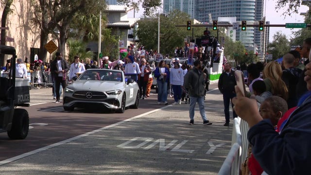38th annual Dr. Martin Luther King Jr. parade in St. Pete draws groups from across Florida