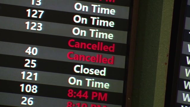 Winter storm impacting dozens of flights at TPA. Here's what travelers need to know