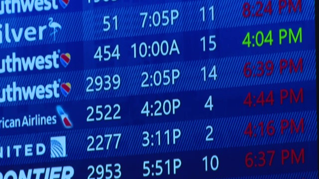 Winter storm causes delays at Tampa International Airport, more than 100 flights affected