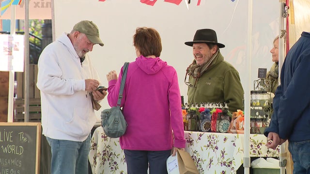 Hand-made goods and organic food showcased at the Dunedin Downtown Market
