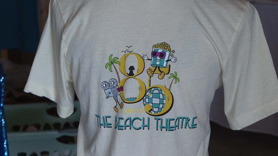 The Beach Theatre celebrated its 85th anniversary on Sunday.
