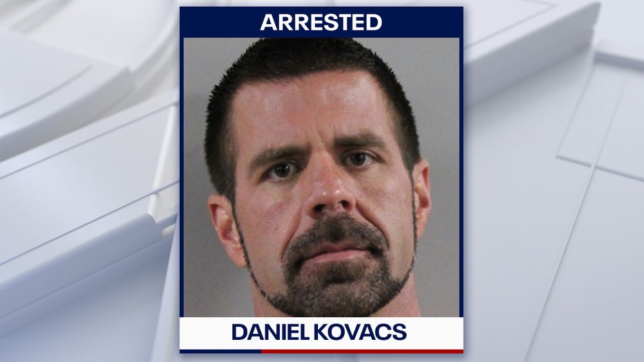 Daniel Kovacs mugshot courtesy of the Polk County Sheriff's Office.