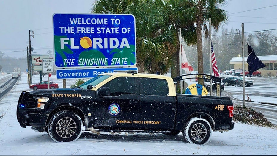 Snow in Florida See photos from the winter storm FOX 13 Tampa Bay