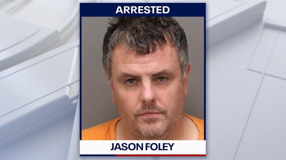 Jason Foley mugshot courtesy of the Pinellas County Sheriff's Office.