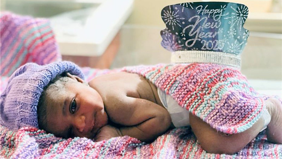 Baby girl Chadeline was born at 2:45 a.m. in Winter Haven. Mom and baby are said to be doing well. (Courtesy: BayCare.)