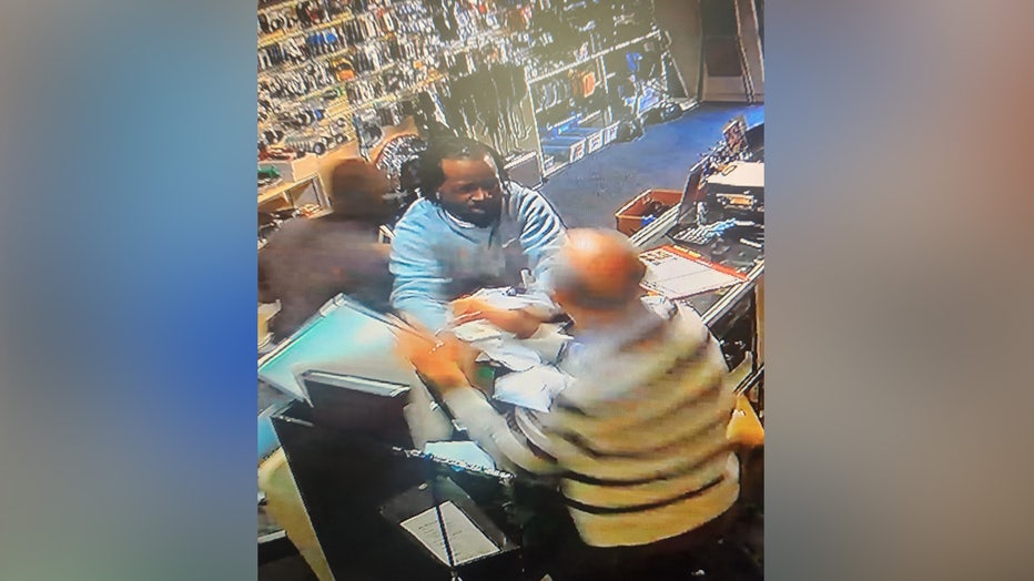 Pasco deputies are searching for two suspects accused of robbing a Pasco County camera store on Friday. Image is courtesy of the Pasco County Sheriff's Office