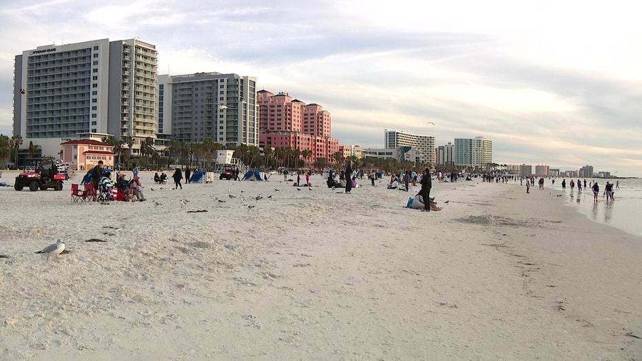 Clearwater beach.