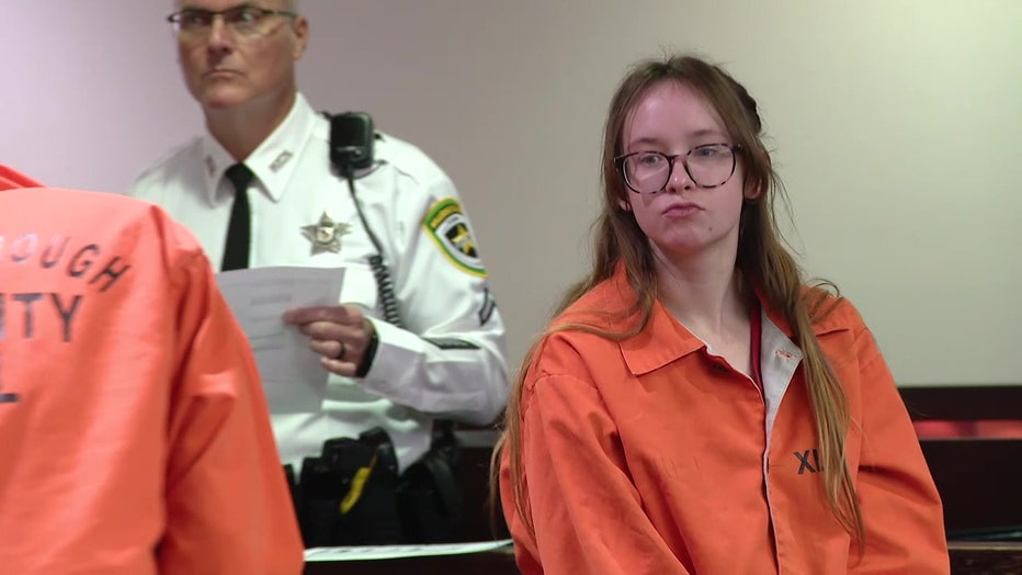 Brianna Moore appeared in a Hillsborough County courtroom on Thursday where a judge set a new trial date. 