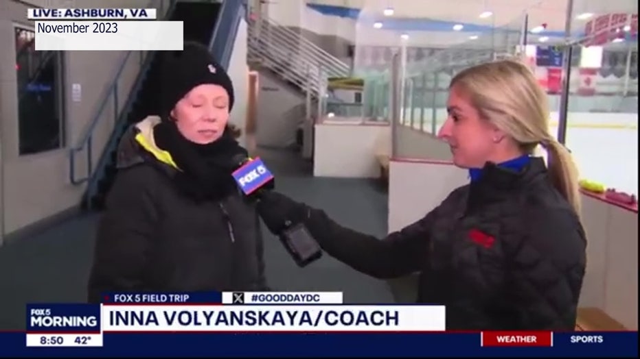 Inna Volyanskaya speaking to FOX 5 DC.