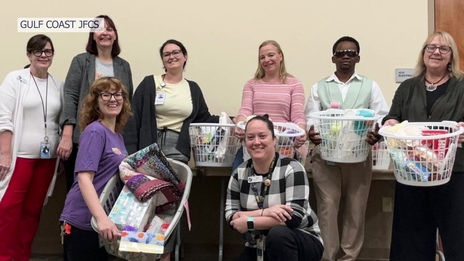 Gulf Coast JFCS workers.