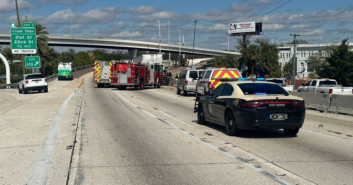 Crash closes portion of I-275 northbound near downtown Tampa | FOX 13 ...