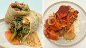 Dinner DeeAs Recipe: Easy Kafta Wrap & Baked Sanieh Kafta