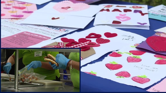 Polk County organizations combat senior loneliness with Valentine's Day cards, hot meals