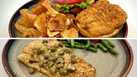 Dinner DeeAs recipes: Flounder 2 Ways