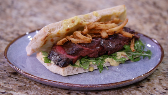 Dinner DeeAs recipe: The Ultimate Steak Sandwich