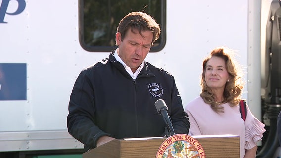 Gov. DeSantis supports President Trump's pledge to overhaul how FEMA operates