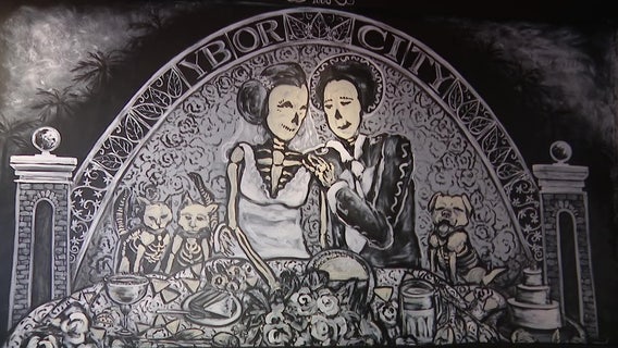 Former La Tropicana restaurant building turned into Barrio Tacos in Ybor City