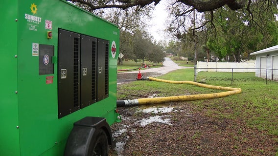 State leaders send pumps to help clear remaining floodwaters from Hurricane Milton in Pasco County