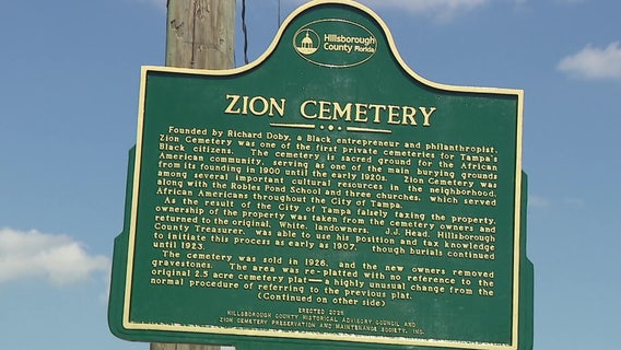 Mt. Zion Black cemetery finally has a permanent memorial