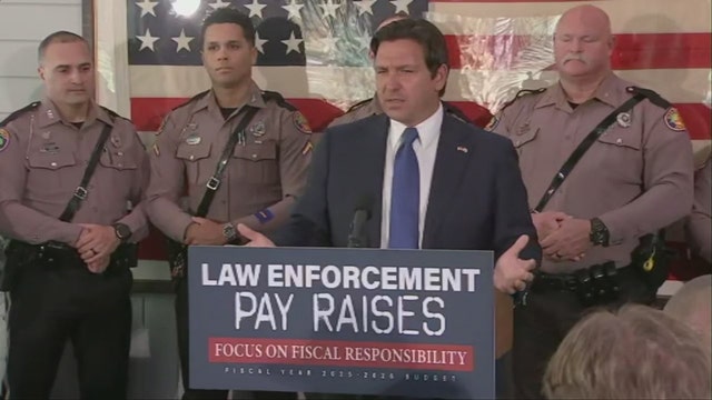 Governor DeSantis pushes for pay raises for state law enforcement, firefighters