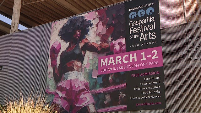 Self-taught Plant City painter behind this year’s featured image at Gasparilla Festival of the Arts