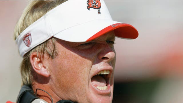 Tampa Bay Buccaneers say they’re reinstating Jon Gruden into their ring of honor
