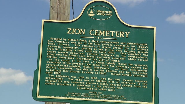 Mt. Zion Black cemetery finally has a permanent memorial