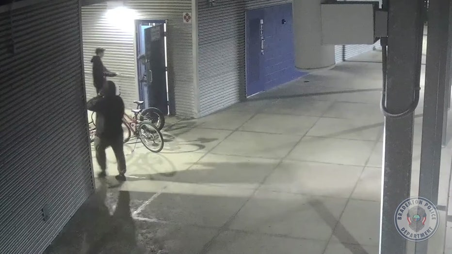 Bradenton police say four teens caused $5,000 in damage to a public restroom at Rossi Park. (Courtesy: Bradenton Police Department.)